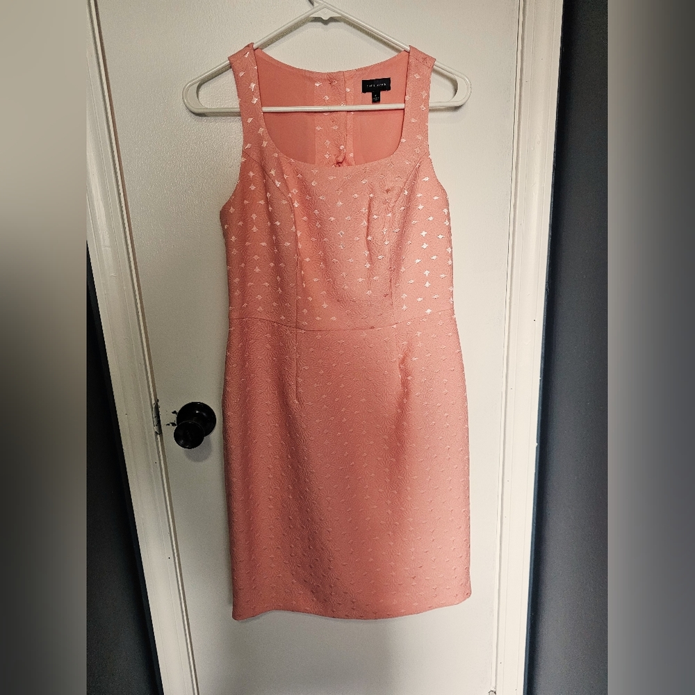 The Limited gorgeous melon cocktail dress